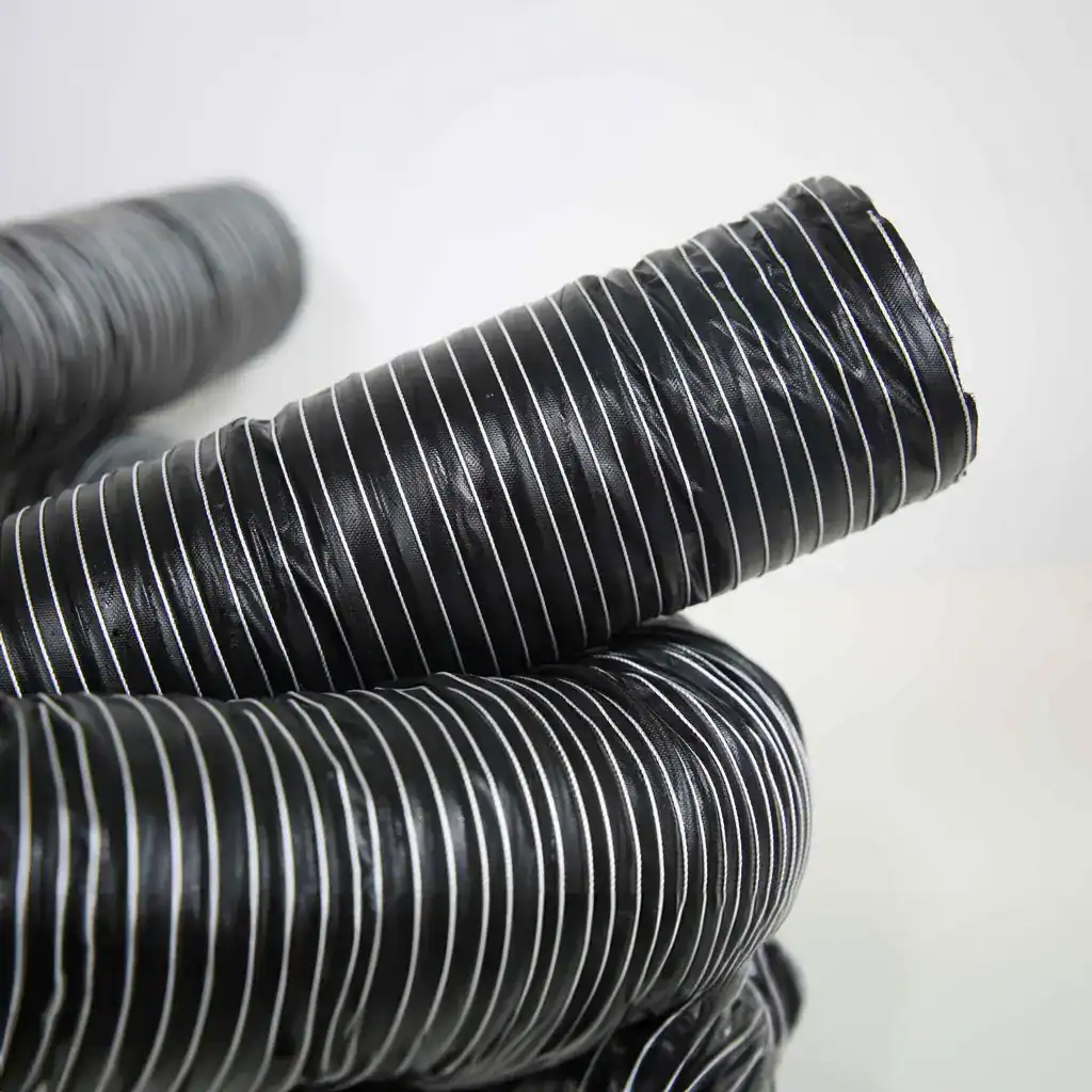 Flexible Absaugschläuche für Industrieanwendungen, langlebige und robuste Vaupel-Absaugtechnik. Für effiziente Staub- und Partikelfilterung in Gewerbe und Produktion.