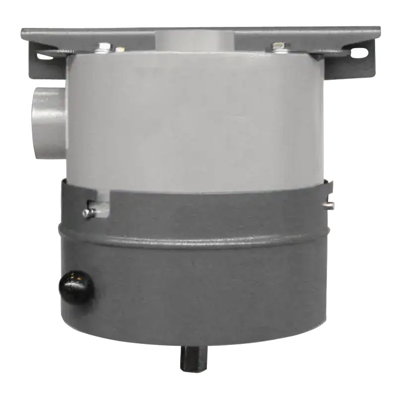Effiziente Absaugtechnik mit robustem Edelstahlgehäuse für industrielle Staub- und Partikelfiltration. Perfekt für Produktionsanlagen und handwerkliche Betriebe.