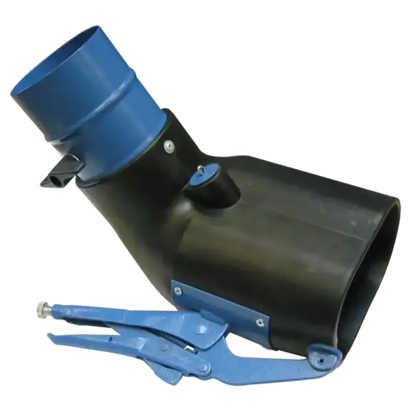 Staubabsaugungssystem mit robustem Metallgehäuse und flexibler Handhabung, ideal für industrielle und Handwerksbetriebe, für effiziente Staub- und Partikelabsaugung in Produktionsprozessen.