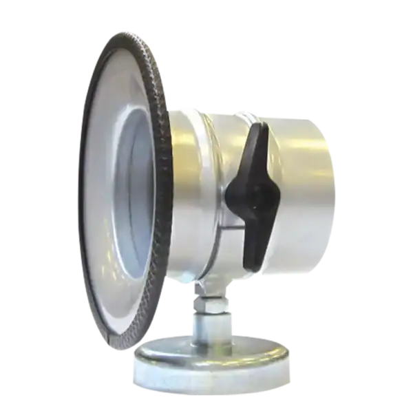 Präzises Absaugsystem für industrielle Staub- und Partikelfiltration, robustes Design und einfache Handhabung. Perfekt für sichere und effiziente Absaugtechnik in der Produktion.