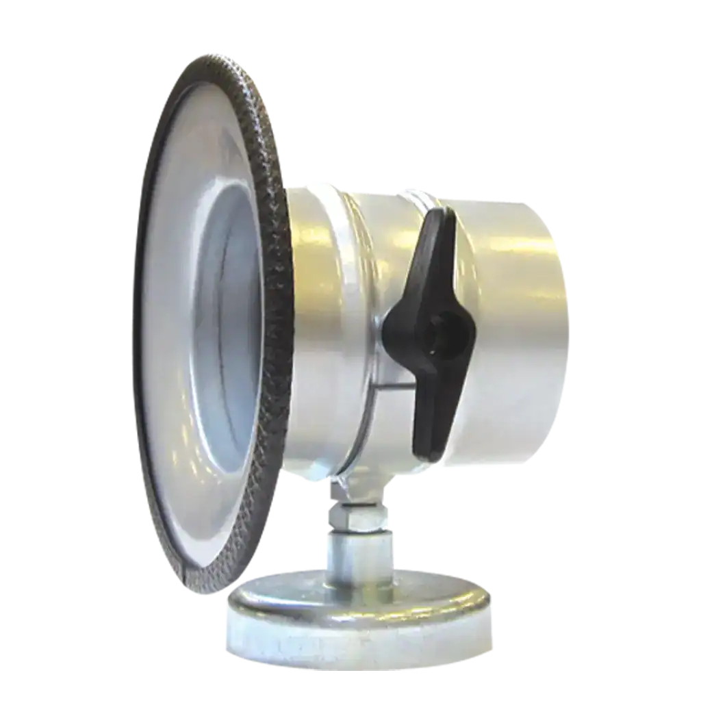 Präzises Absaugsystem für industrielle Staub- und Partikelfiltration, robustes Design und einfache Handhabung. Perfekt für sichere und effiziente Absaugtechnik in der Produktion.