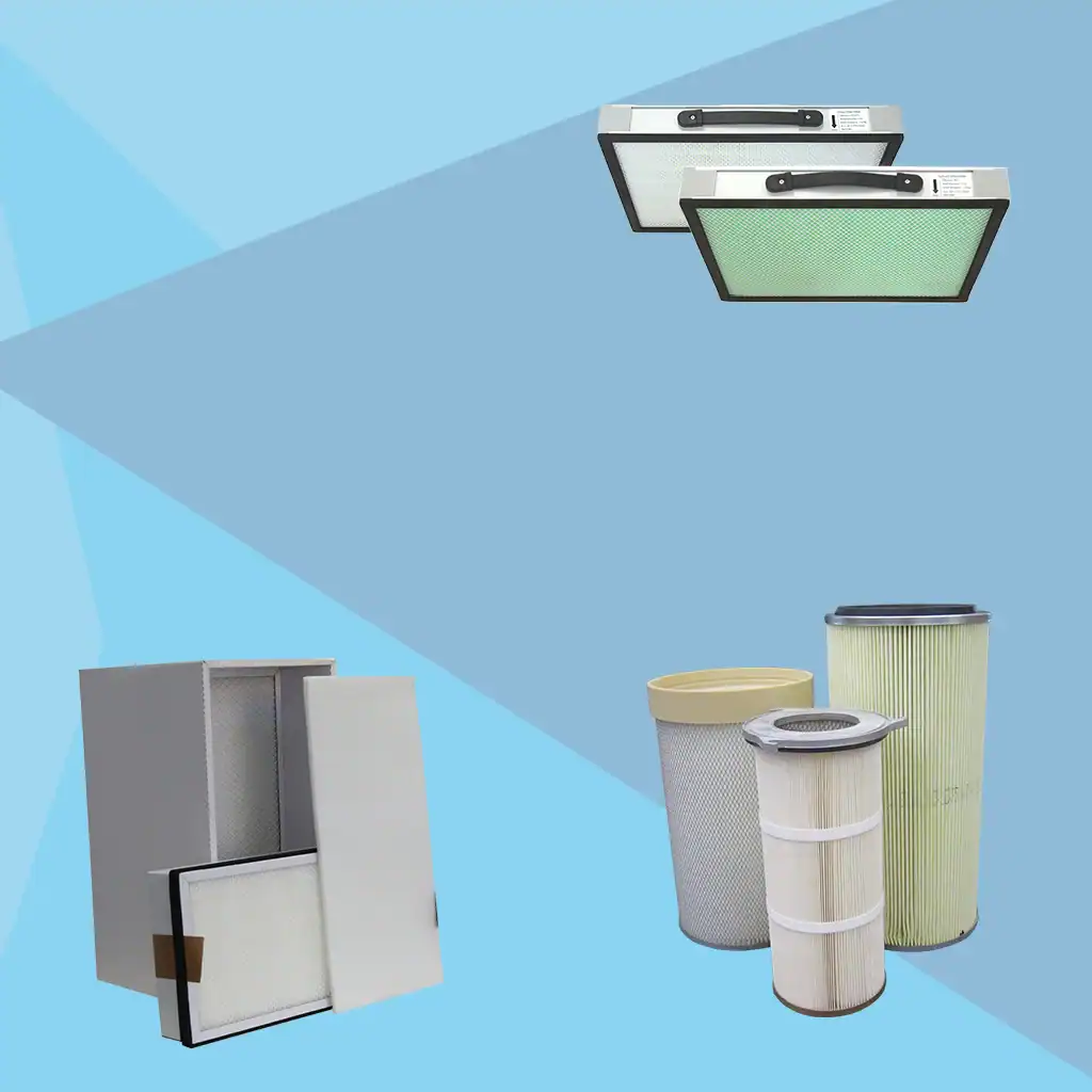 Energiereiche Absaugfilter für optimale Luftreinigung in Industrie und Gewerbe.