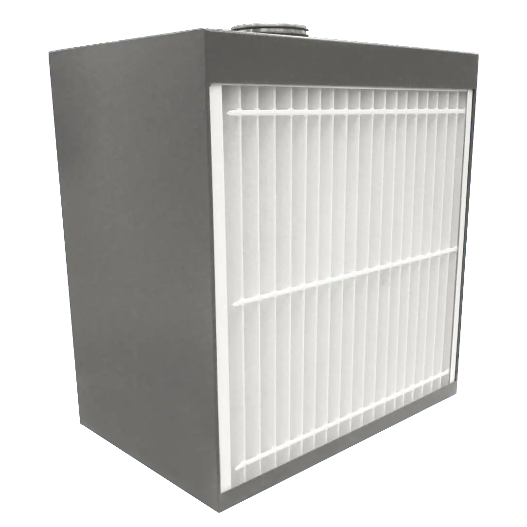 Hoheffektiver Filter für Absaugtechnik von VAUPEL, Staub- und Partikelfiltration, langlebiges Filterelement für saubere Arbeitsumgebungen.