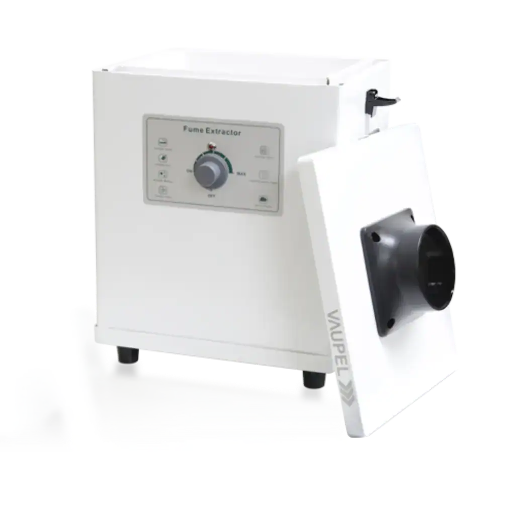 Hochwertiger VAUPEL Absaugtechnik Fume Extractor für industrielle Luftfilterung und Schadstoffabsaugung.
