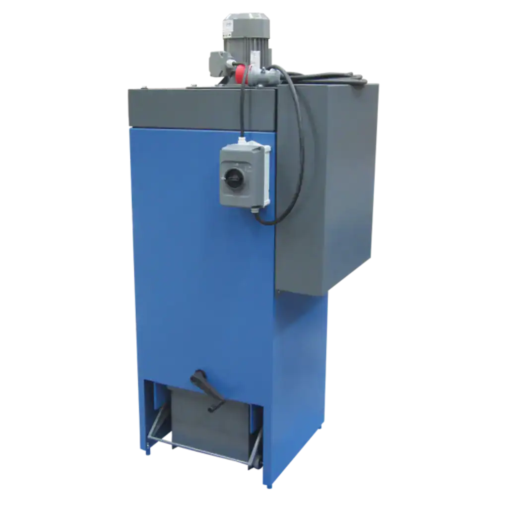 Absaugtechnik mit motorisierter Staubabsaugung für Industrie und Handwerk.