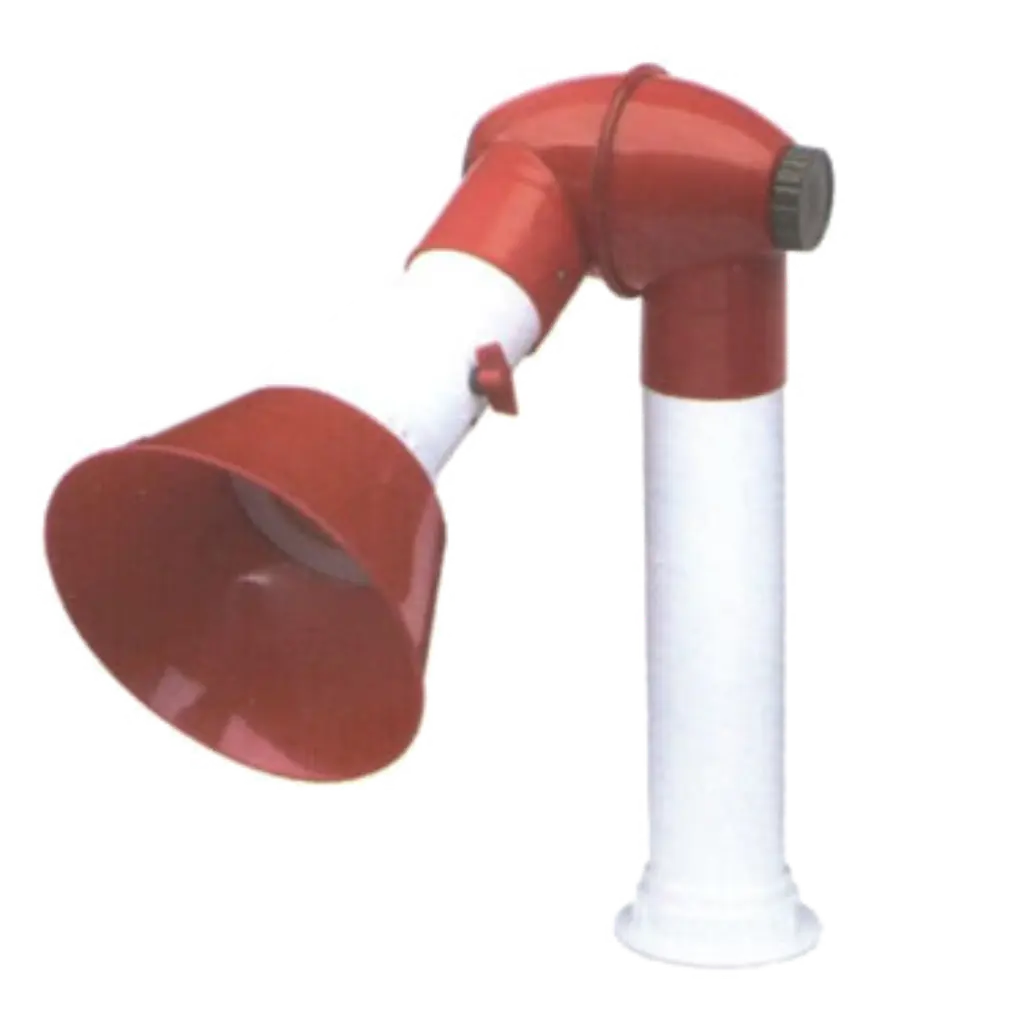 Schlauch-Absaugrohr aus VAUPEL Absaugtechnik, ideal für industrielle Staub- und Partikelabsaugung.