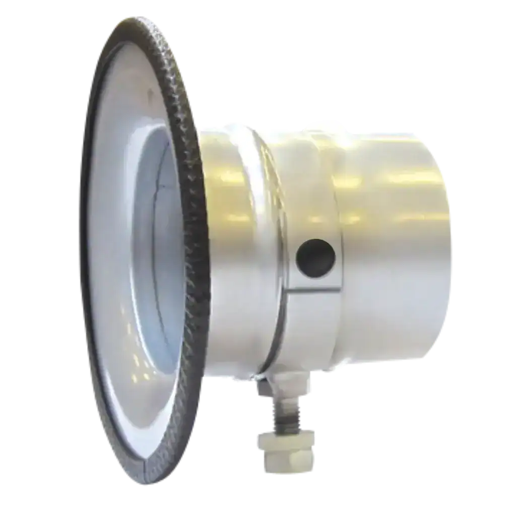 Hochwertiges Absaugtechnik-Teil von VAUPEL für industrielle Staubabsaugung und Luftreinigung.