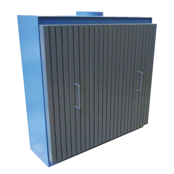 Abgastechnik Schrank von VAUPEL für industrielle Luftfilter- und Absauglösungen.