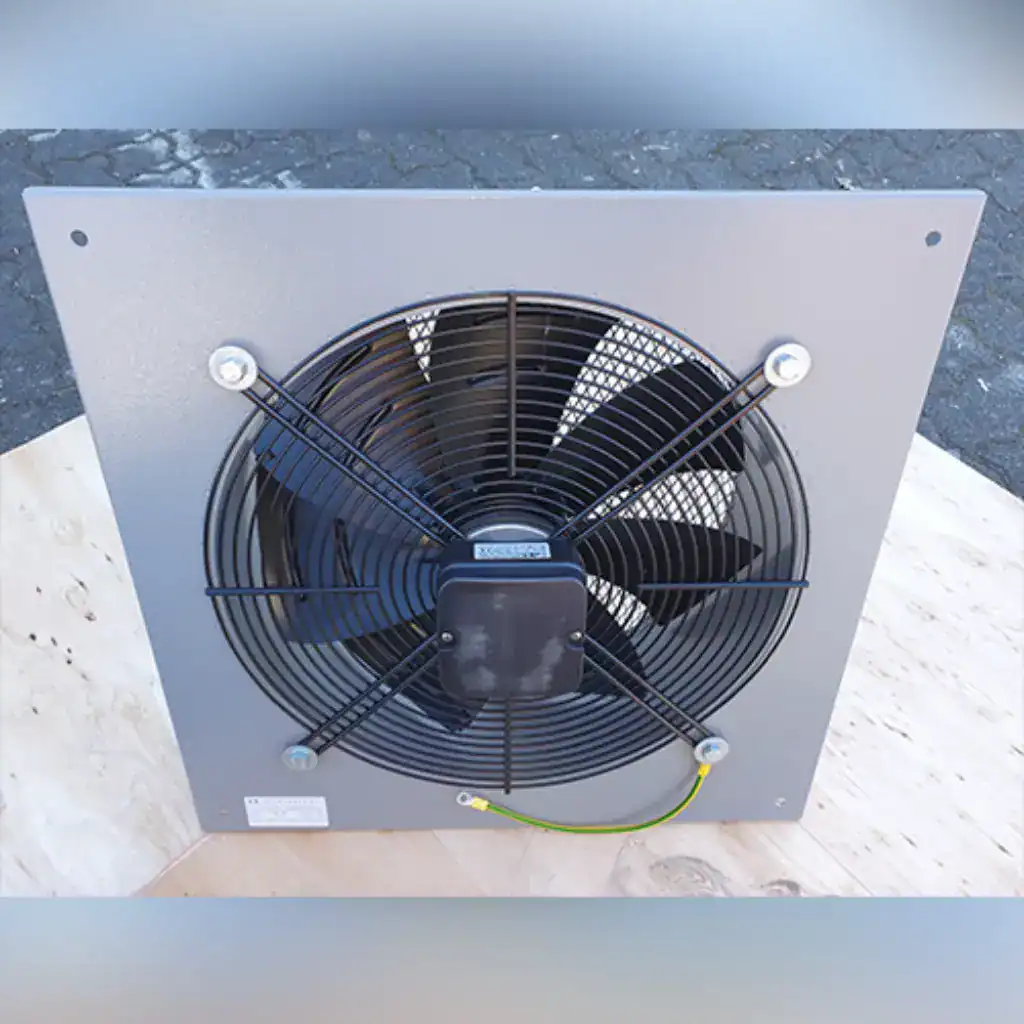 Lüftungs- und Absaugtechnik von VAUPEL mit leistungsstarken Ventilator, geeignet für Industrie- und Gewerbeanwendungen. Innovatives Absaugsystem für effiziente Luftreinigung.