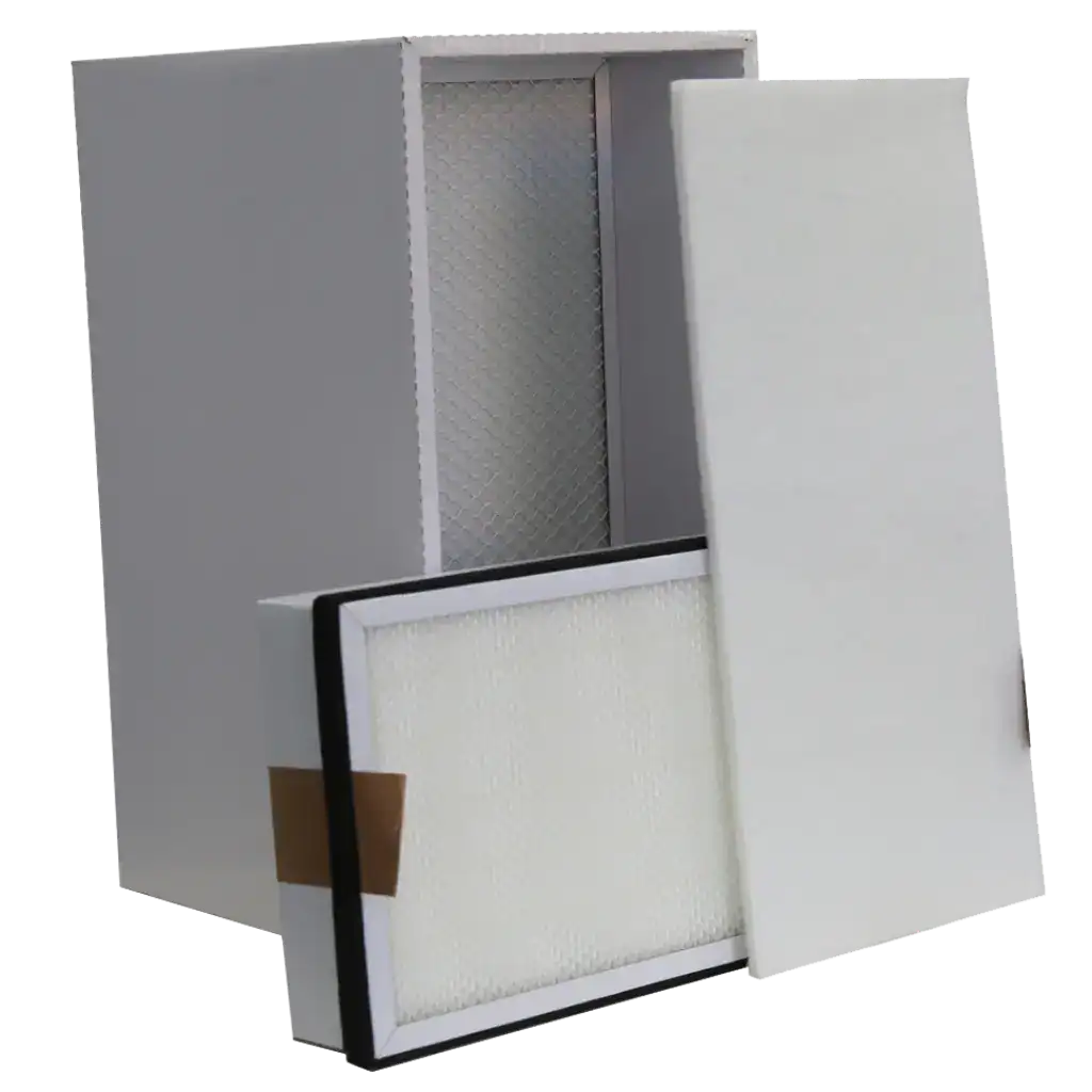 Leistungsstarke Absaugtechnik mit Filtereinsätzen für Industrie und Handwerk, inklusive Vorfilter. Optimale Staub- und Schadstoffabscheidung, langlebig und effizient.