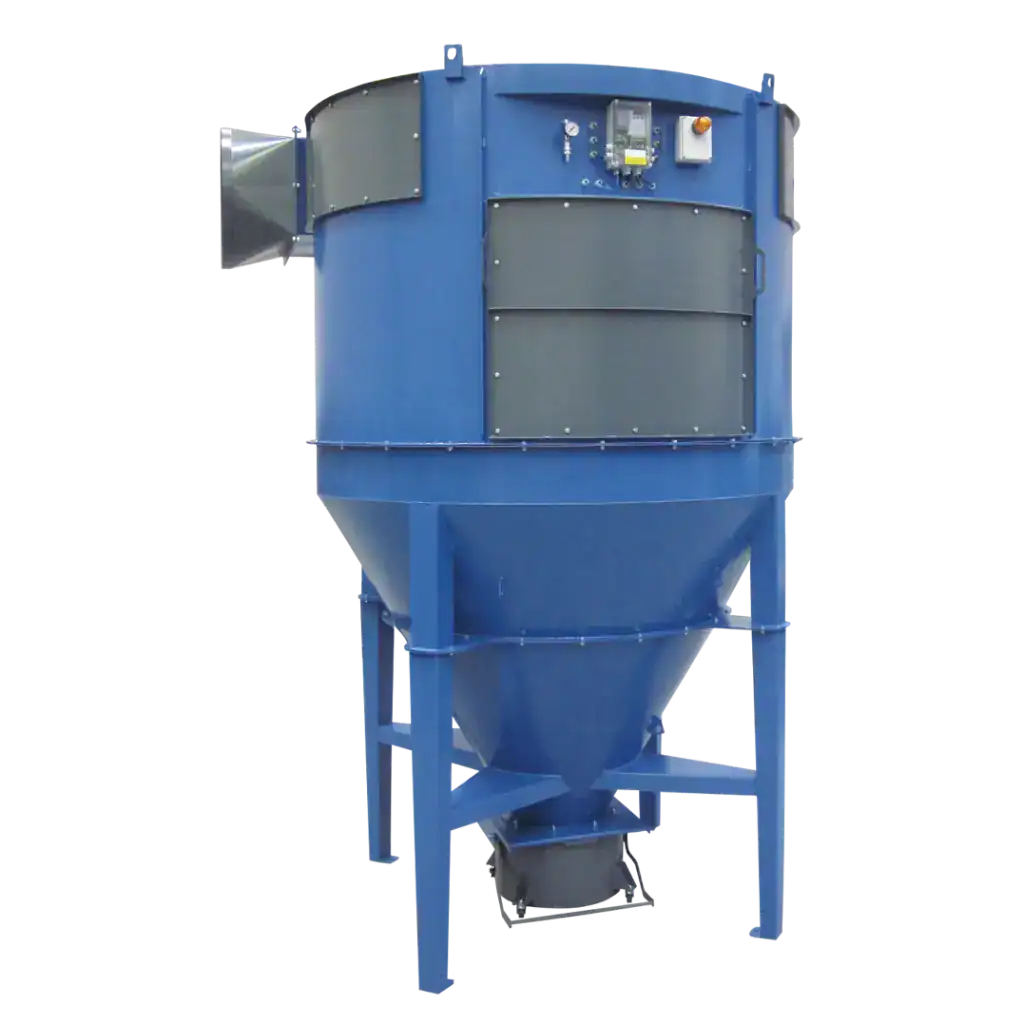 Hochwertige Absauganlage von VAUPEL Absaugtechnik für Industrie und Handwerk, effiziente Staub- und Partikelfiltration, langlebiges Design, zuverlässige Absaugungslösungen, professionelle Absauganlagen Hersteller.