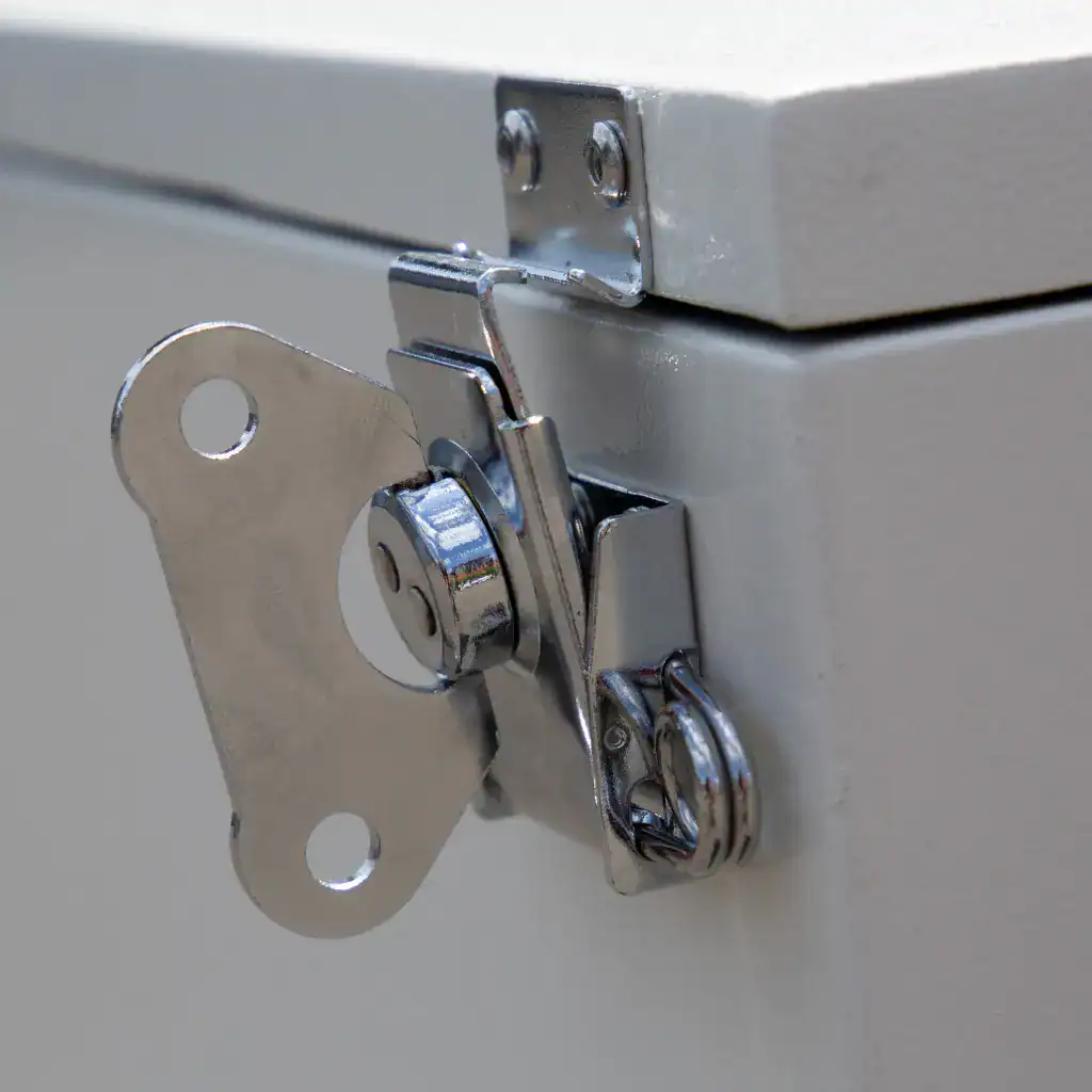 Keine Relevanz, das Bild zeigt eine Metallverschlussschelle.