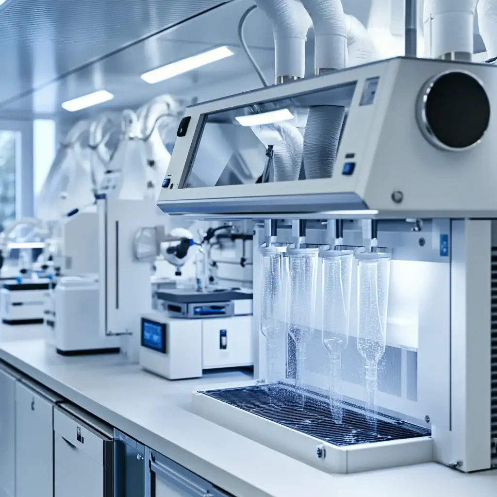 Filtersystem für Labor- und Industrieanwendungen, speziell für Absaugtechnik von VAUPEL. Effiziente Staub- und Partikelfiltration für saubere Arbeitsumgebungen. Hochwertige Luftfilterlösungen für optimale Luftqualität.