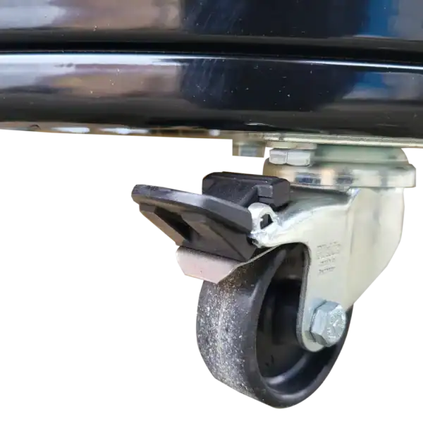 Rollenlager für Absaugtechnik, robust und langlebig, perfekt für Industrieanlagen, einfache Montage, hochwertige Verarbeitung, zur stabilen Befestigung von Absauggeräten.