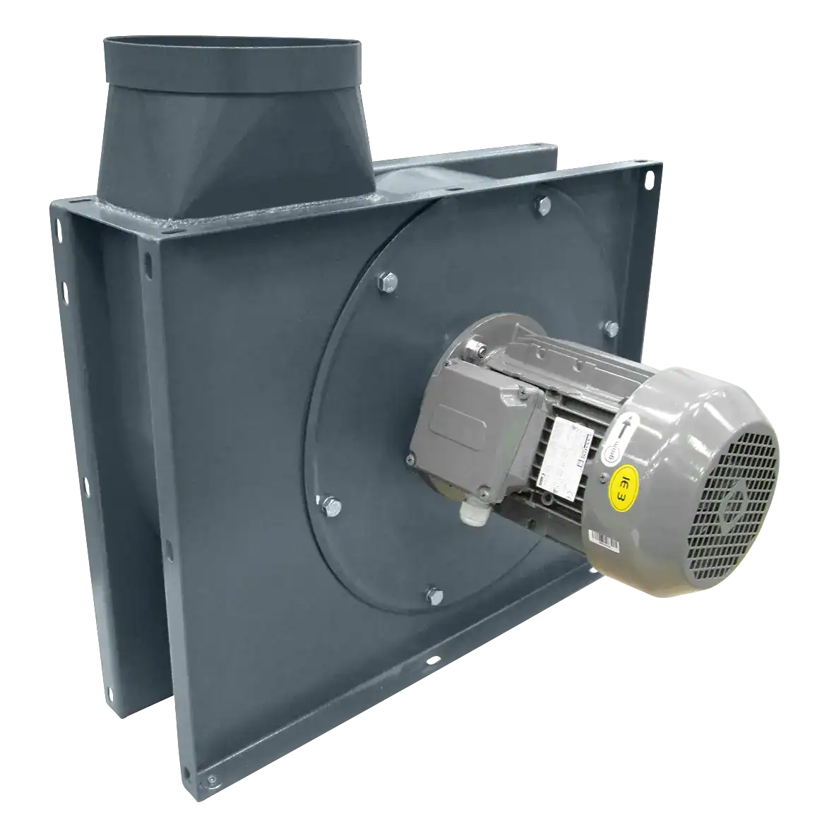 Geräuschdämmender Absaugventilator für Industrieanwendungen, langlebig und leistungsstark.